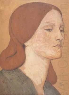 Dante Gabriel Rossetti Portrait of Elizabeth Siddal (mk28) china oil painting image